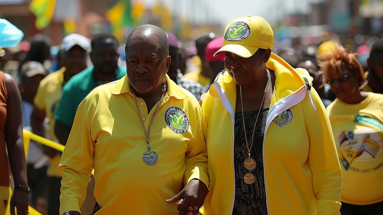 Ramaphosa Asserts ANC Victory in Crucial Elections, Foresees Setback for Rivals