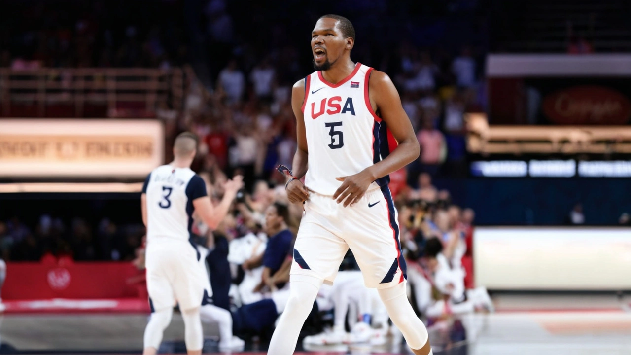 Kevin Durant Shines in USA Basketball's 2024 Olympic Triumph