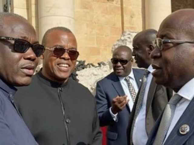 Peter Obi Turns to Tinubu for Fidelity Bank’s N225 Billion Lifeline Amid Rome Papal Ceremony