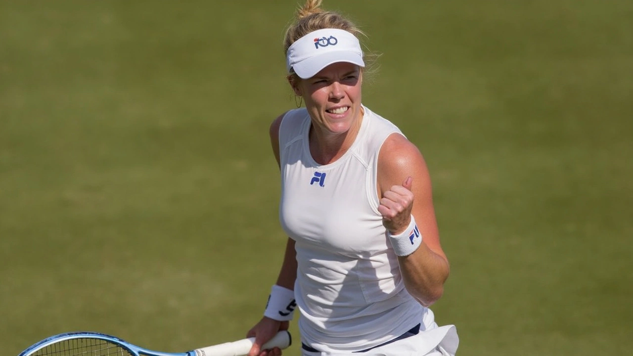 Wimbledon Shock: Laura Siegemund Stuns Seeded Fernandez to Reach Third Round